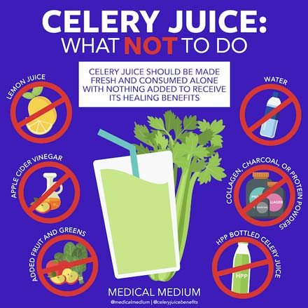 Celery Juice - What Not To Do