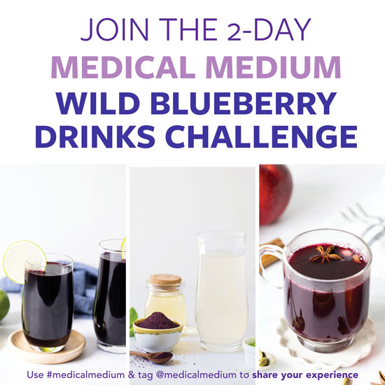 Medical Medium 2-Day Wild Blueberry Drinks Challenge