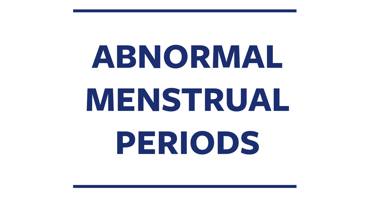 Abnormal Menstrual Periods