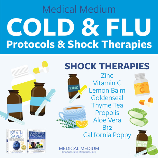 Cold & Flu Protocols & Shock Therapies For Healing