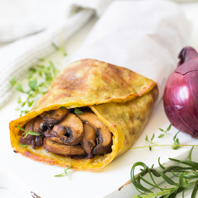 Mushroom Potato Roll