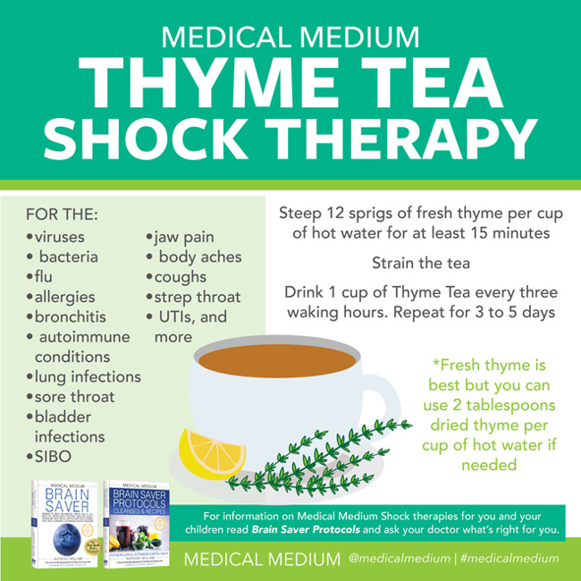 Thyme Tea Shock Therapy
