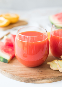 Watermelon, Orange, Turmeric & Ginger Juice