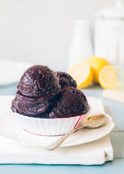 Wild Blueberry Sorbet