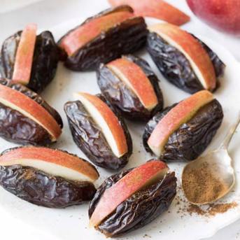 Apple Cinnamon Stuffed Dates 