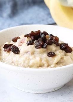 Banana Apple Oatmeal 