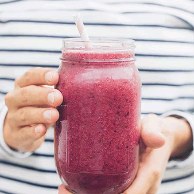 Wild Blueberry & Cherry Smoothie