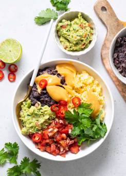 Millet & Bean Burrito Bowl