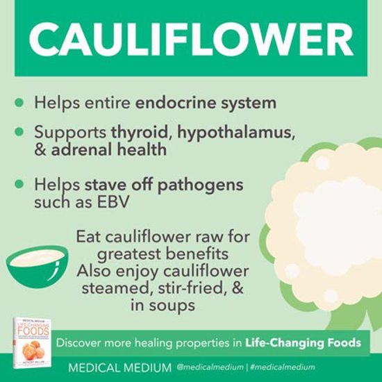 Cauliflower: Endocrine Support