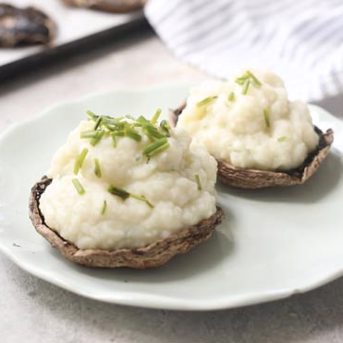 Cauliflower Portobello Boats 