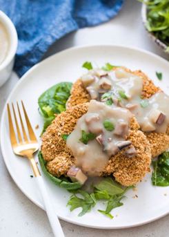 Crumbed Cauliflower Steaks