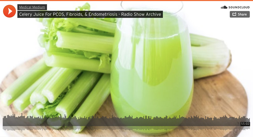 Celery Juice for PCOS, Fibroids, & Endometriosis 