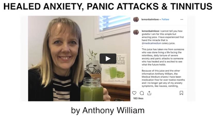 Healed Anxiety, Panic Attacks & Tinnitus