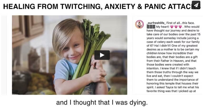 Healing From Anxiety, Twitching & Panic Attacks