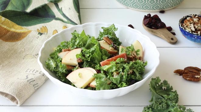 Kale Apple Salad 