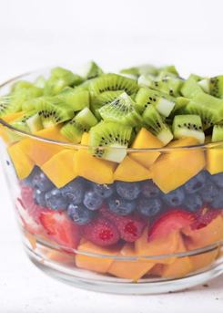Layered Fruit Salad