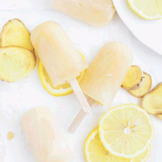 Lemon Balm Popsicles 