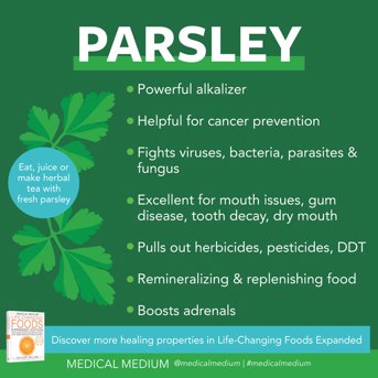 Parsley: Alkalizing Herb