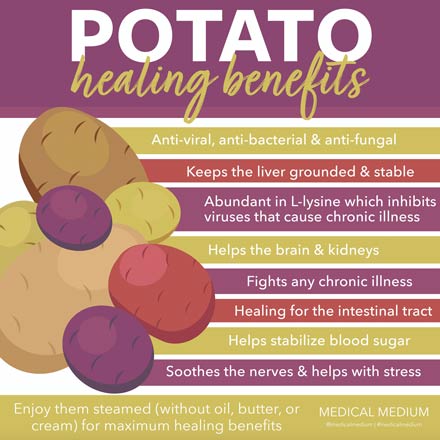 Potato: Healing Benefits