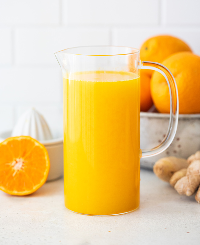 Orange/ Tangerine Juice With Ginger