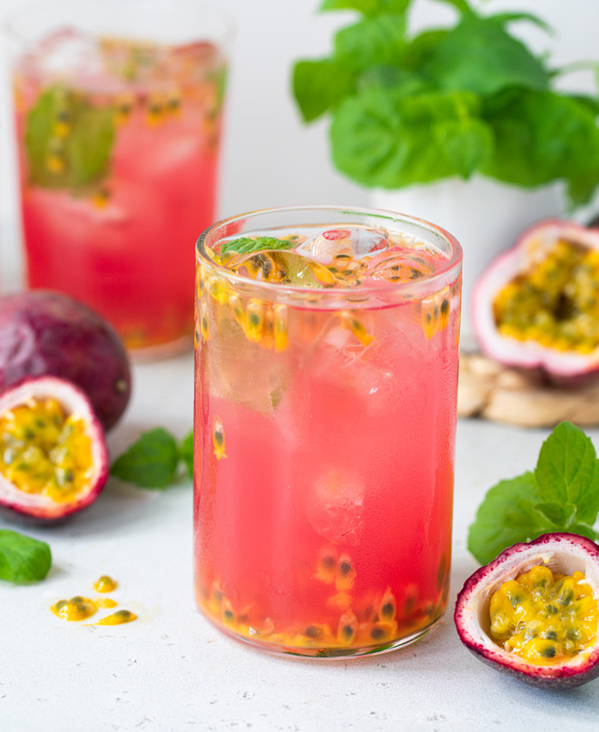 Passionfruit Mint Cooler