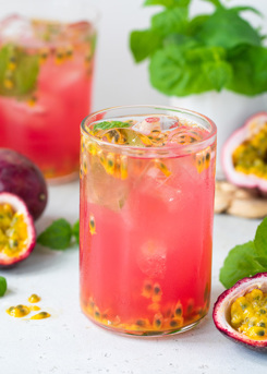 Passionfruit Mint Cooler