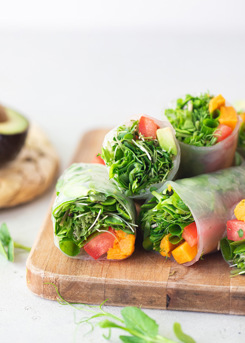Sprout Spring Rolls
