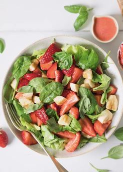 Strawberry Banana Salad