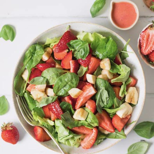 Strawberry Banana Salad