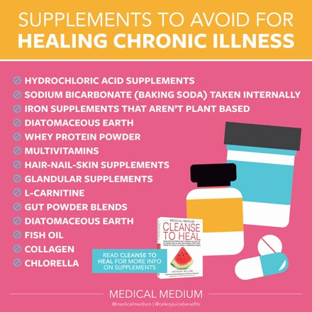 Supplements To Avoid For Healing Chronic Illness