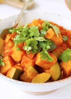 Sweet Potato & Zucchini Stew 