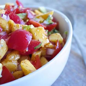Sweet & Spicy Mango Salsa 