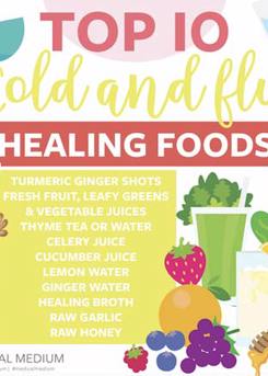 10 Top Cold and Flu Healing Foods