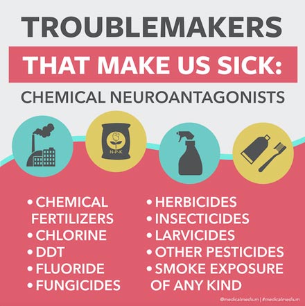 Troublemakers That Make Us Sick - Chemical Neuroantagonists 