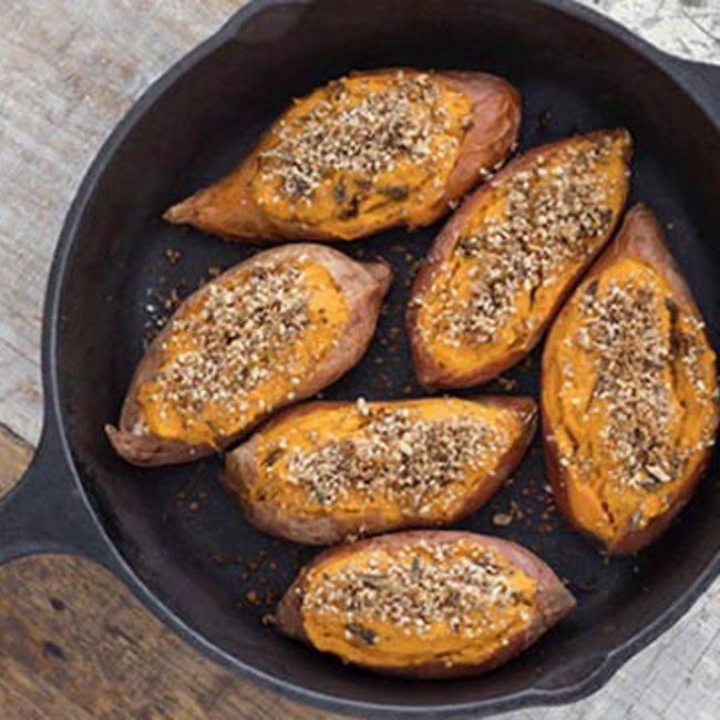 Twice Baked Sweet Potatoes