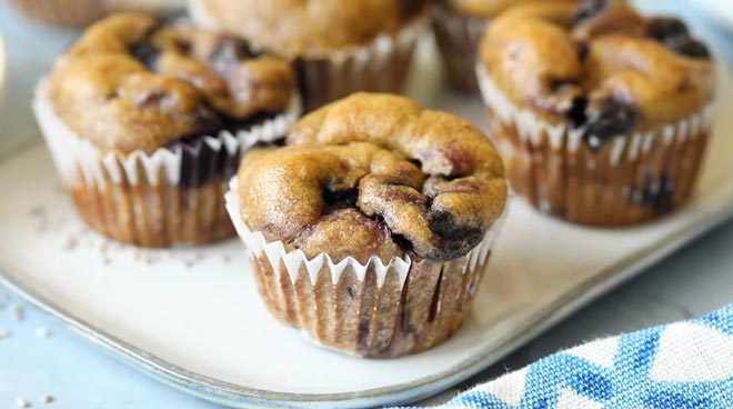 Wild Blueberry Mini Muffins  