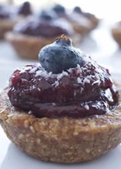 Wild Blueberry Tarts