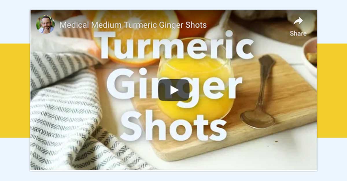 TurmericGinger Shots 101 Medical Medium 101