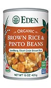 Brown Rice and Pinto Beans