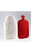 Hot Water Bottle - Red