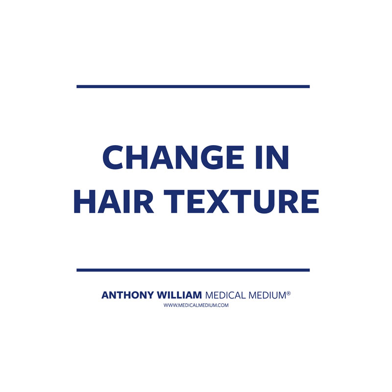 Change in Hair Texture
