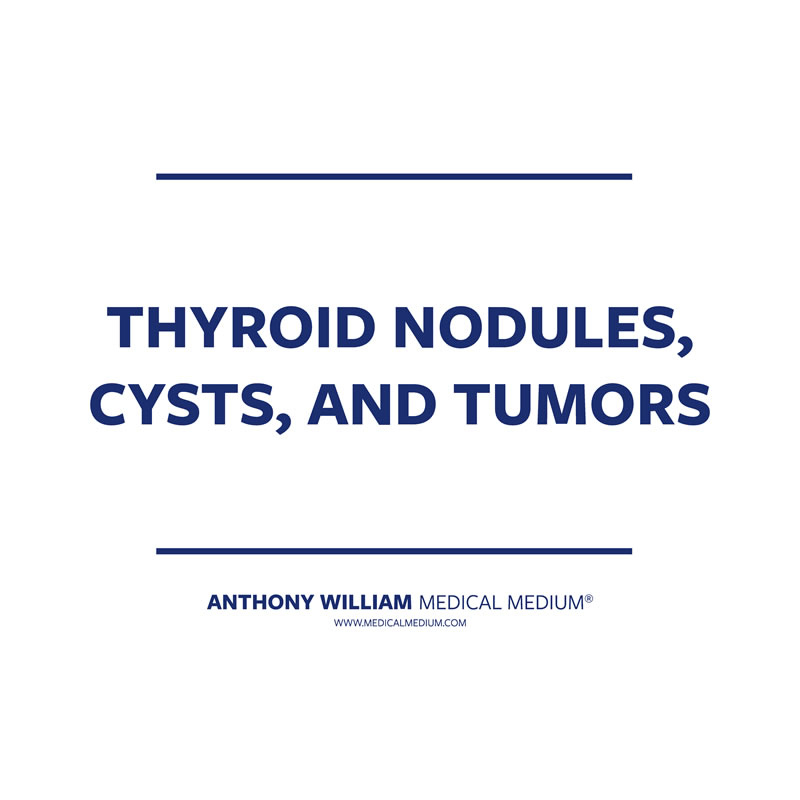 Thyroid Nodules, Cysts, and Tumors